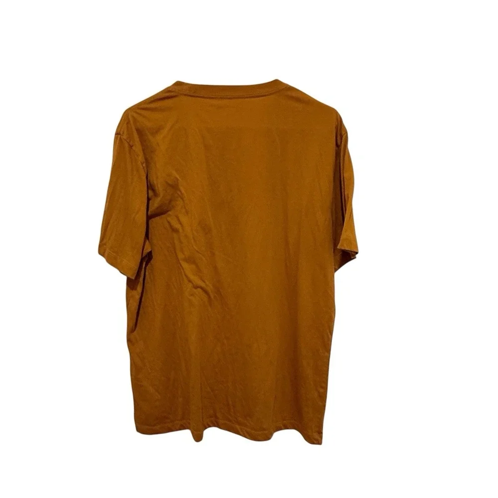 Distressed True Religion Buddha‎ Logo W Guitar Antique Gold XL
